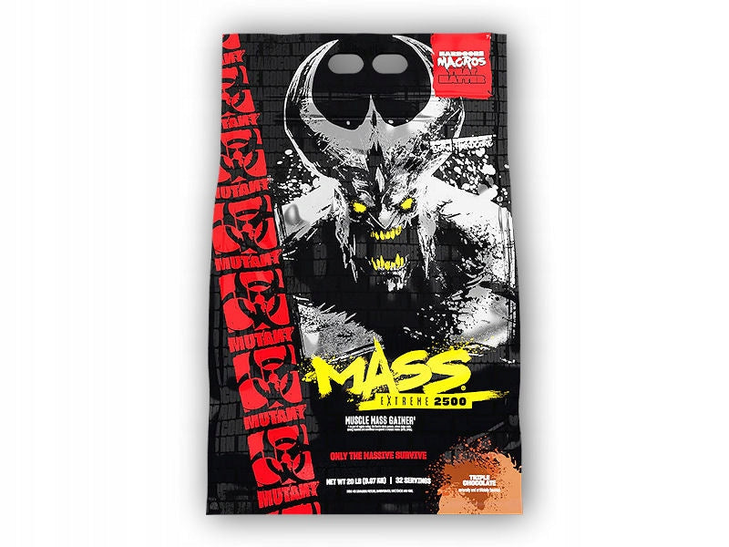Mutant Mass Extreme 2500 9070g triple chocolate