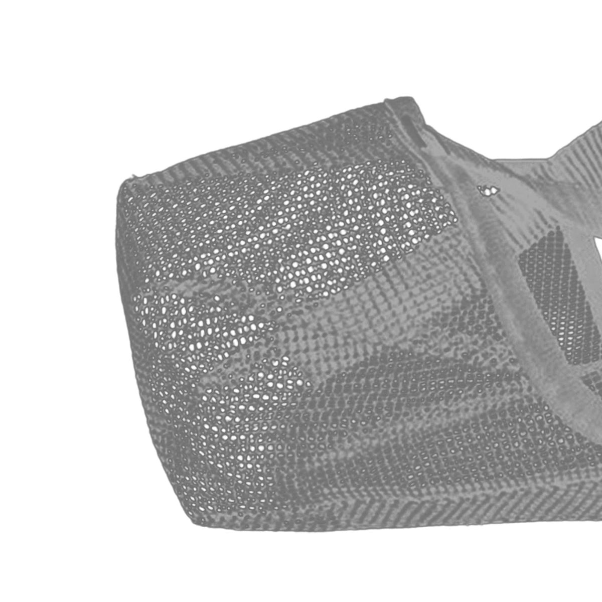 Muzzle for Dog, Breathable Portable Prevent Biting Chewing Gray Small Packaging status original