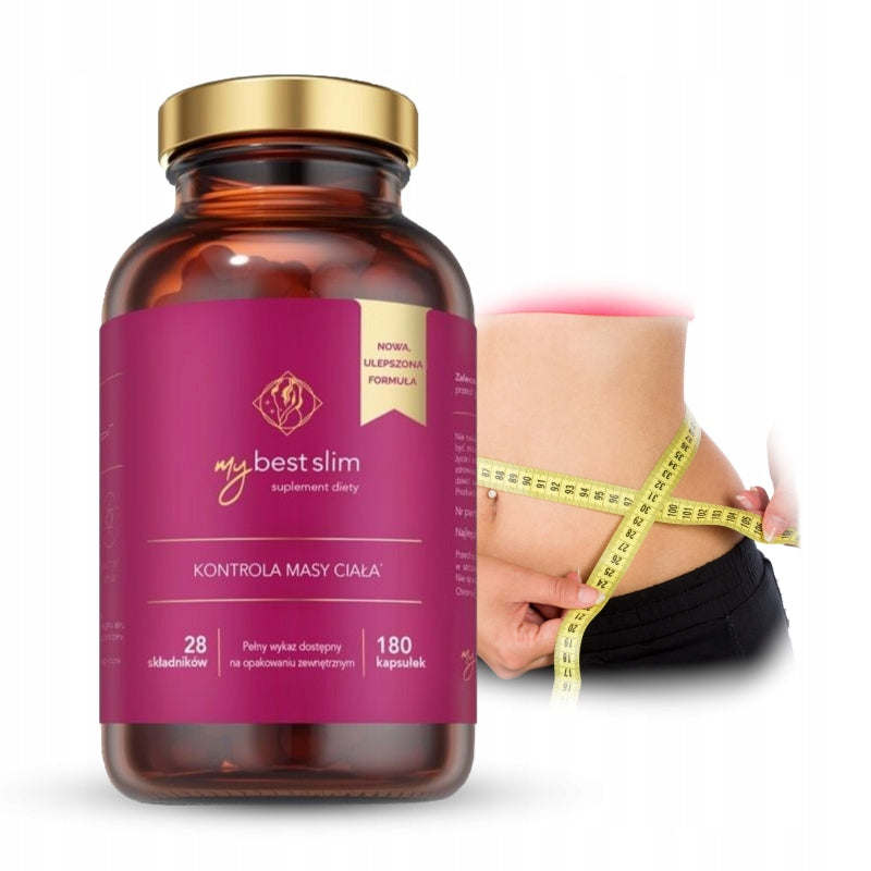 My Best Slim NEW improved version of MyBestSlim 180 capsules MyBestPharm Expiration date at least six months from the date of purchase