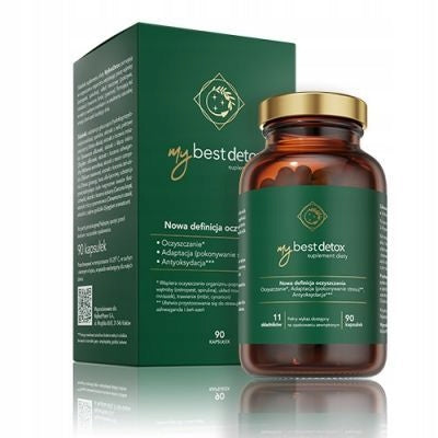 MyBestPharm MyBestDetox Cleansing Detox 90 capsules Expiration date at least six months from the date of purchase
