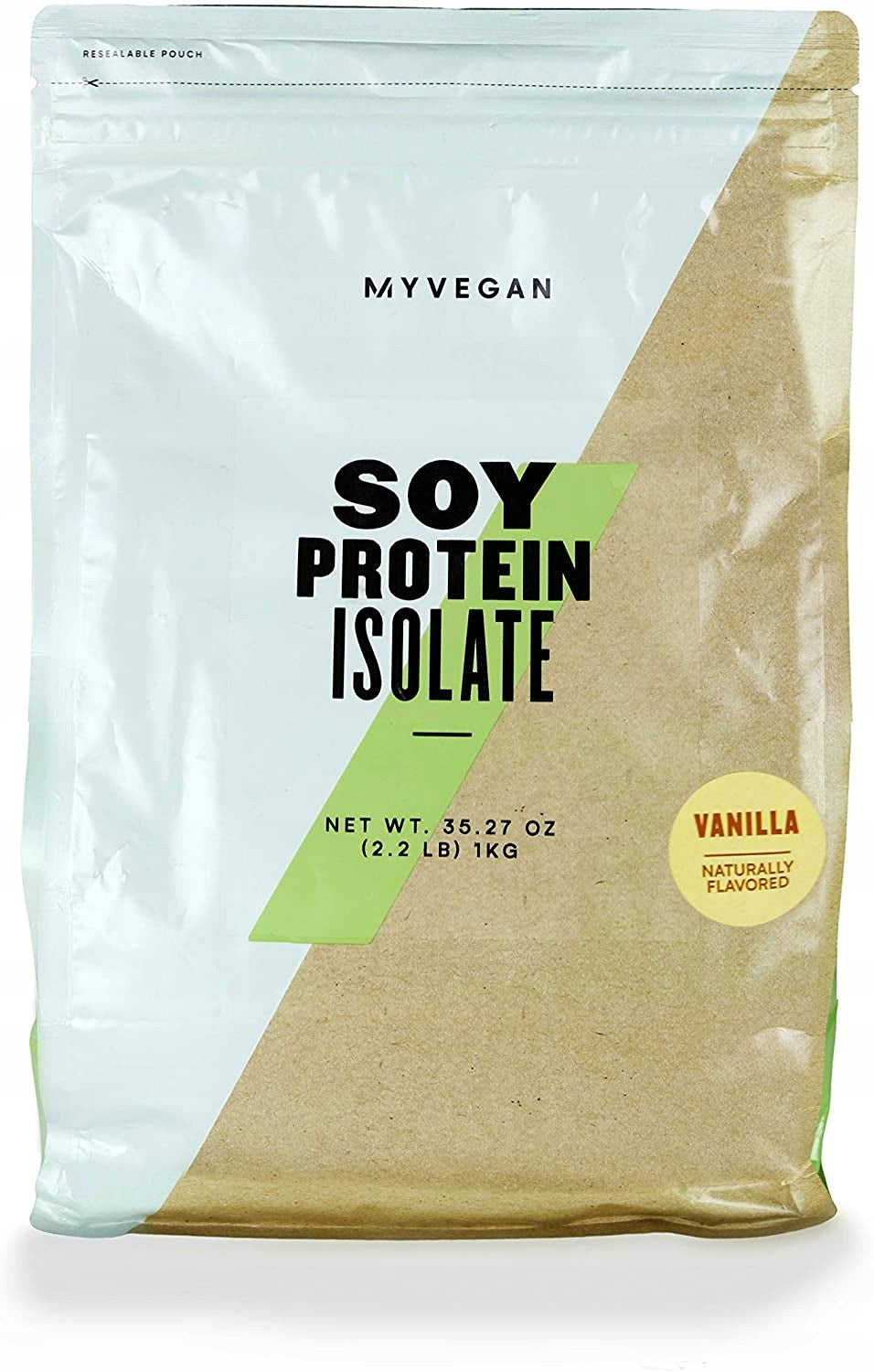 MyProtein Impact Soy Protein 3000 g Vanilla Whey Isolate soybean SOY VEGAN Packaging status original