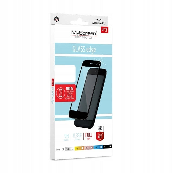 Apsauginis stiklas MS HybridGlass Edge 3D Samsung G965 S9 Plus