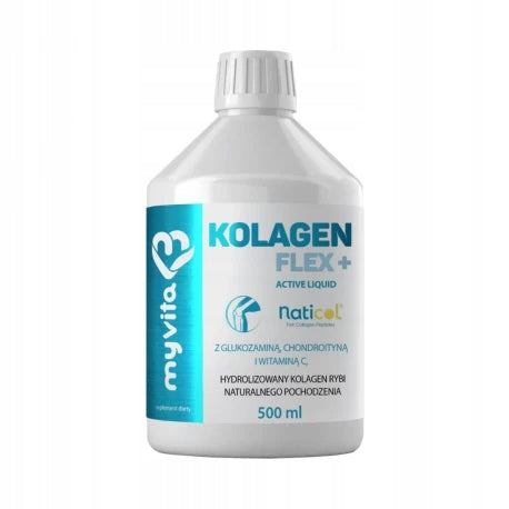 MyVita Collagen Flex+ Naticol fish for joints liquid glycosamine 500 ml