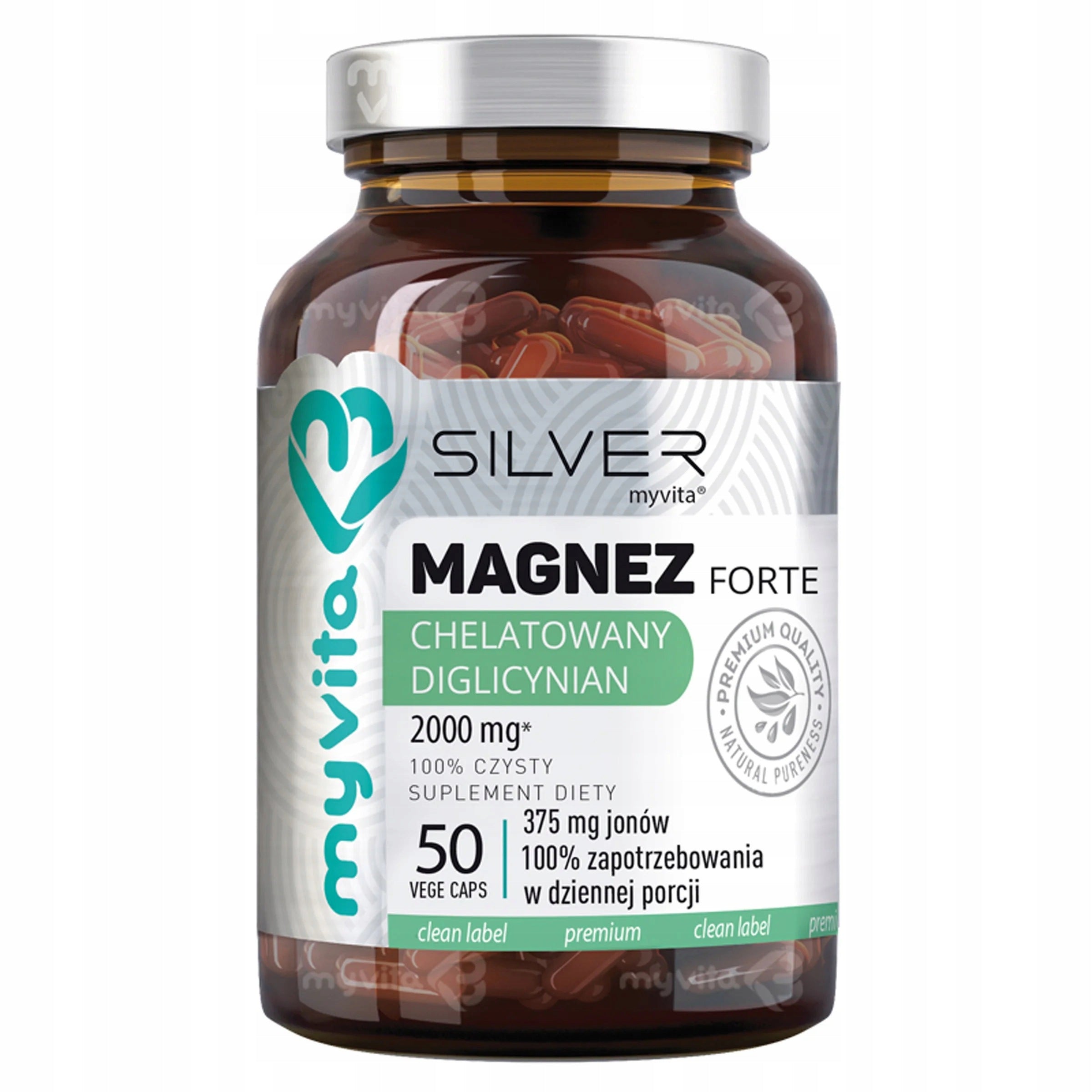 MyVita Magnesium Forte Chelated Diglycinate 50 capsules