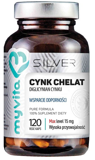 MyVita Silver Zinc Chelate 120 capsules