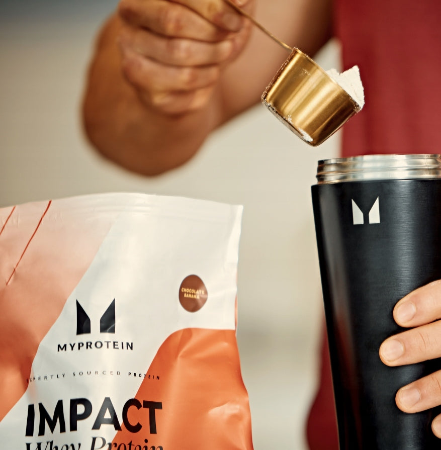 Myprotein Impact Whey Protein Flavoured 1.000kg Strawberry Manufacturer code 19090#STRAWBERRY CRE