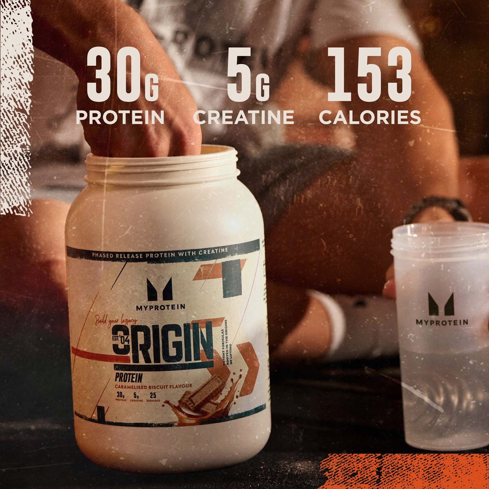 Myprotein Origin Protein 1,2kg impact whey protein WPC CREATINE PROTEIN Expiration date at least 1 month from the date of purchase
