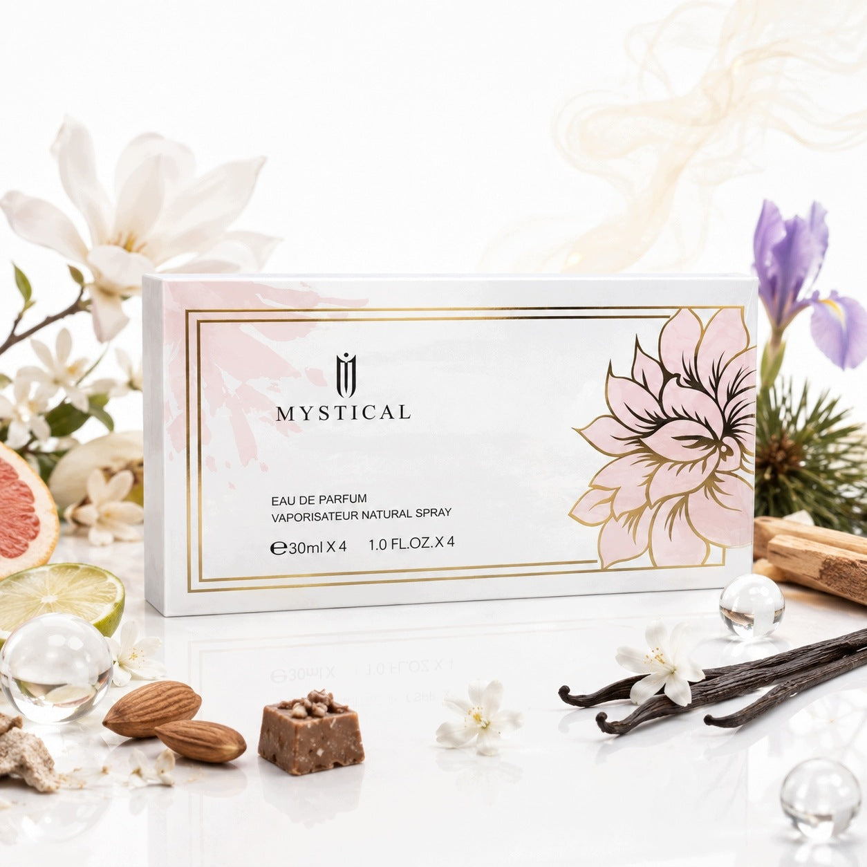 Mystical Eau de Parfum Gift Set – 4 × 30 ml Brand no brand
