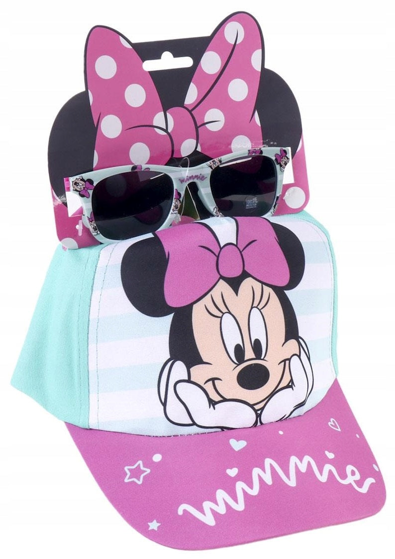 Hut und Brille für Mädchen Minnie Mouse S0735651 
