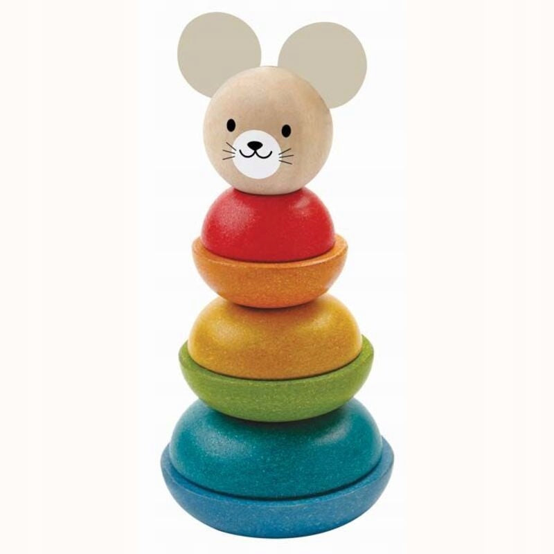 Piramidė PlanToys "Stacking Ring"