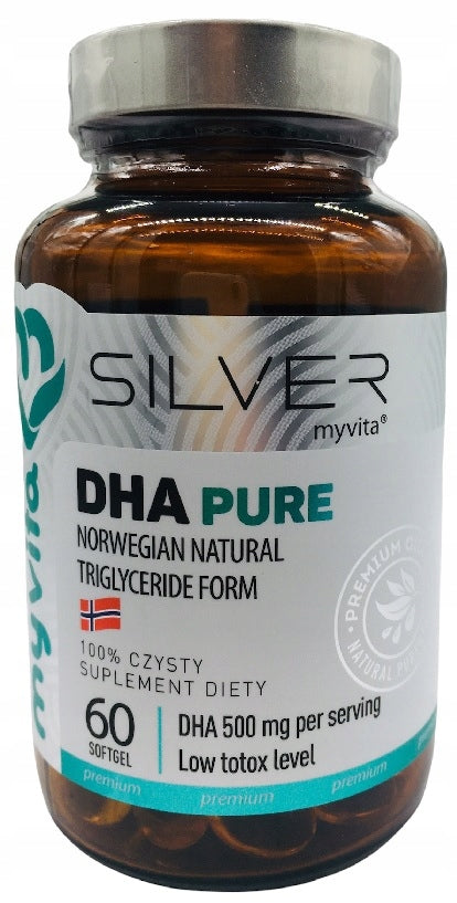 Myvita Silver, DHA Pure, 60 capsules Medical device no