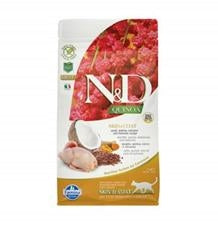 N&D GF Quinoa CAT Skin&Coat Quail & Coconut Varianta: 1,5 kg