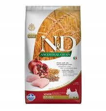N&D LG DOG Senior Chicken&Pomegr Varianta: 12 kg M/L