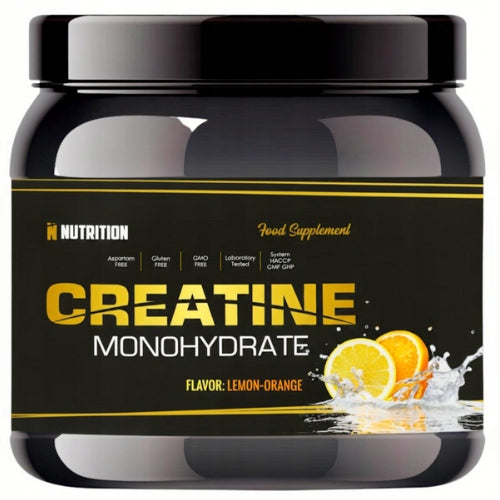 N-NUTRITION CREATINE MONOHYDRATE 500 G TASTE ORANGE LEMON STRENGTH
