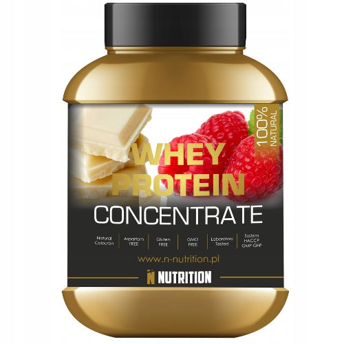 N-NUTRITION WPC 80 1000 G WHEY PROTEIN RASPBERRY WHITE CHOCOLATE