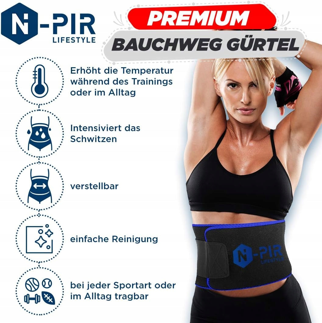 N-PIR Slimming Belt Premium R.Universal Color black