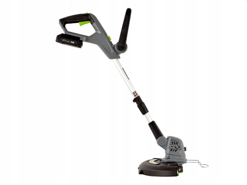NAC 20V CORDLESS TRIMMER LARGE 2 Ah BATTERY ADJUSTABLE HANDLE Power supply rechargeable battery