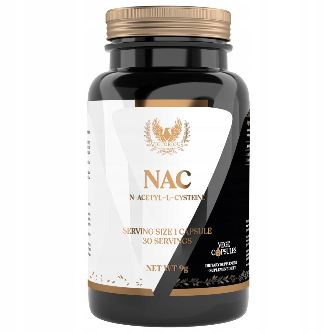 NAC 30 capsules 200mg N-acetyl-L-cysteine Purification Liver Victorious