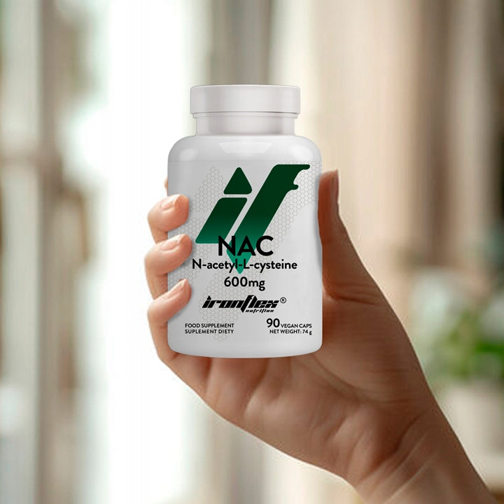 NAC 600 mg IronFlex N-ACETYL L-CYSTEINE 90 capsules DETOX LIVER PROTECTION Expiration date at least six months from the date of purchase