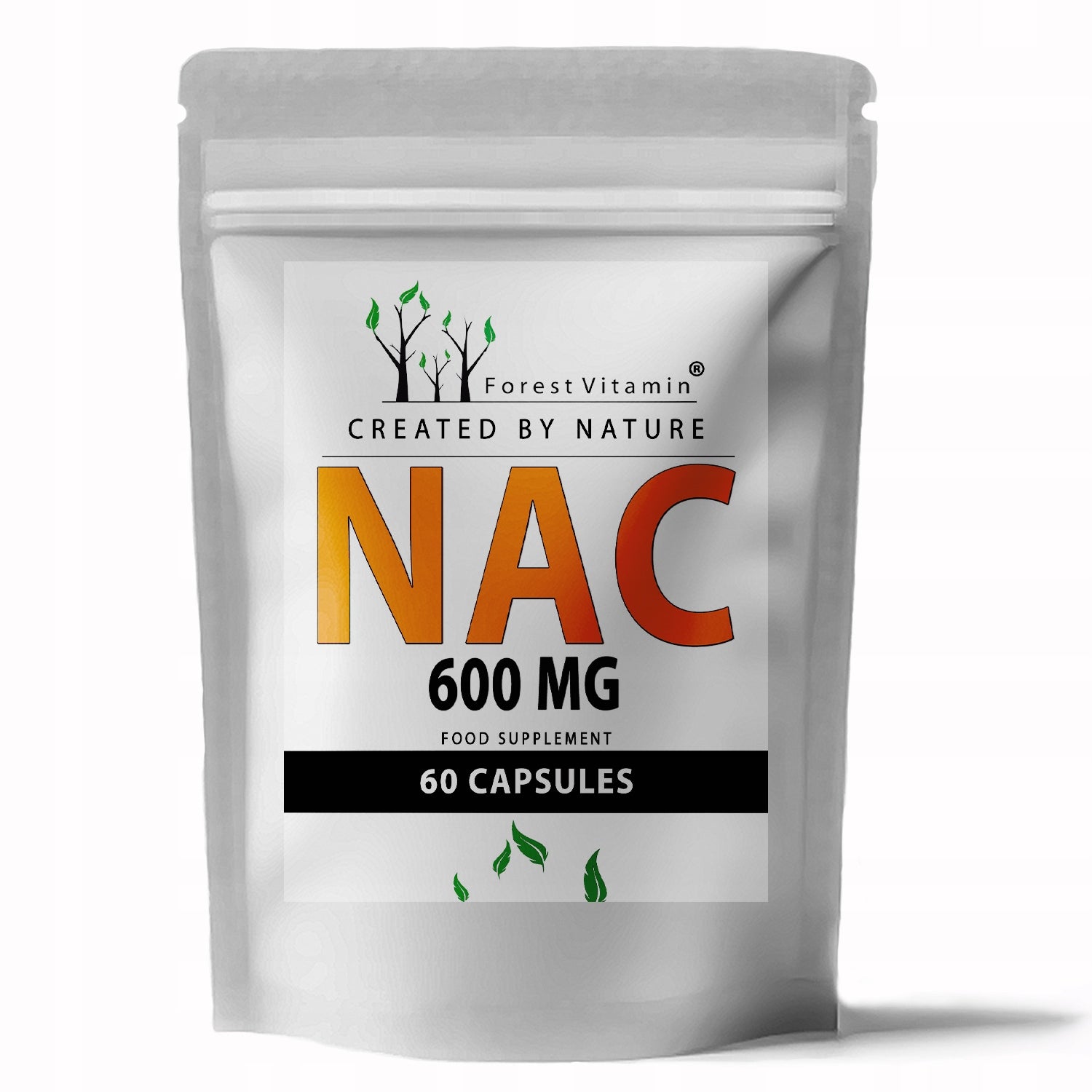 NAC 600mg N-ACETYL L-CYSTEINE 60caps FAST ACTING TOXINS ALLOY Packaging status original