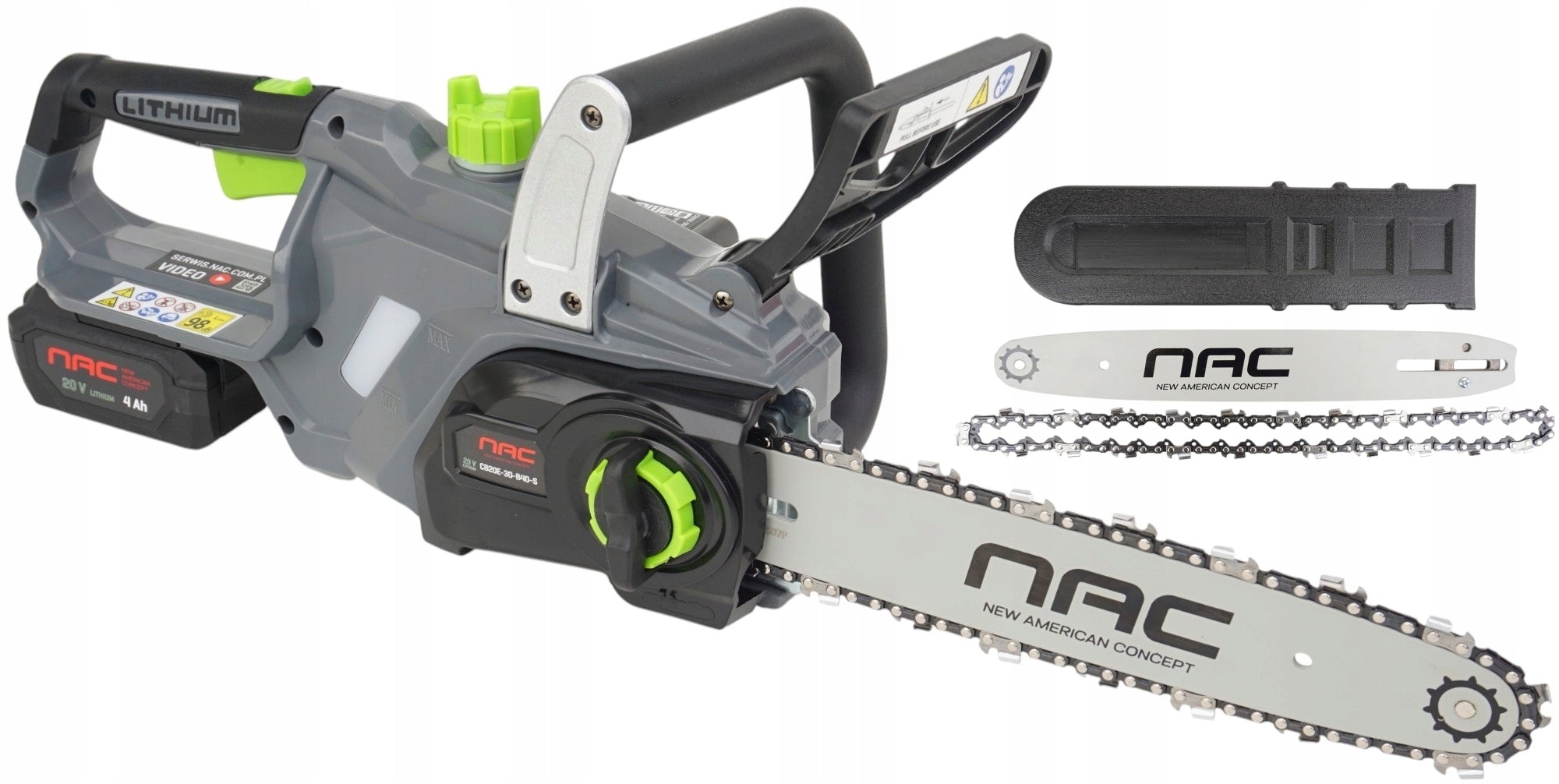 NAC CORDLESS SAW CB20E-30-B40-S 1 x 4 Ah charger set EAN (GTIN) 5905842524682