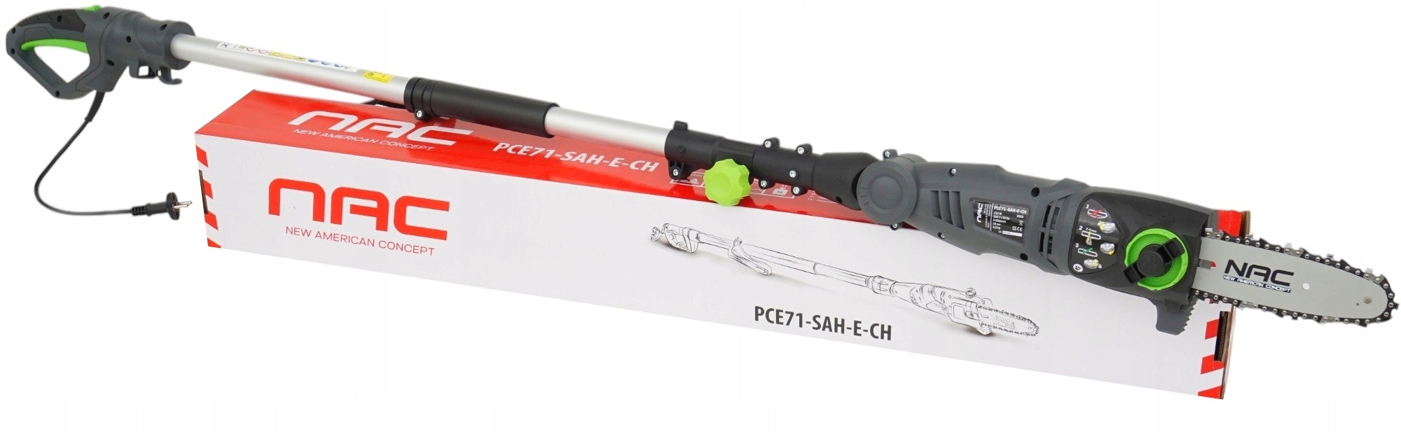 NAC ELECTRIC BOOM SAW FOR BRANCH TRIMMER PCE71 EAN (GTIN) 5900607535682