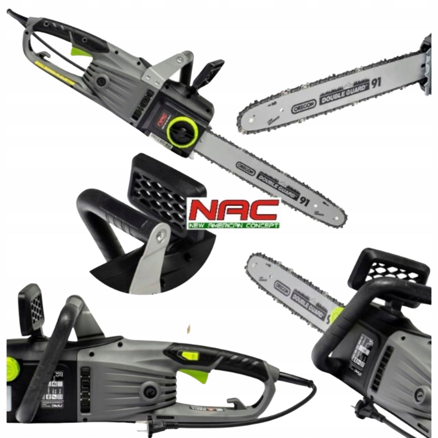 NAC ELECTRIC BRANCH SAW CE24-40-0S-WM-H 2400W 40cm OREGON SAW