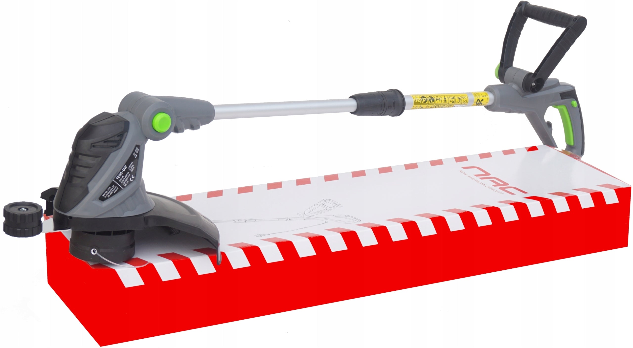 NAC ELECTRIC SCYTHE TRIMMER TE55-DW 550W STRONG LINE HEAD Power supply electrical