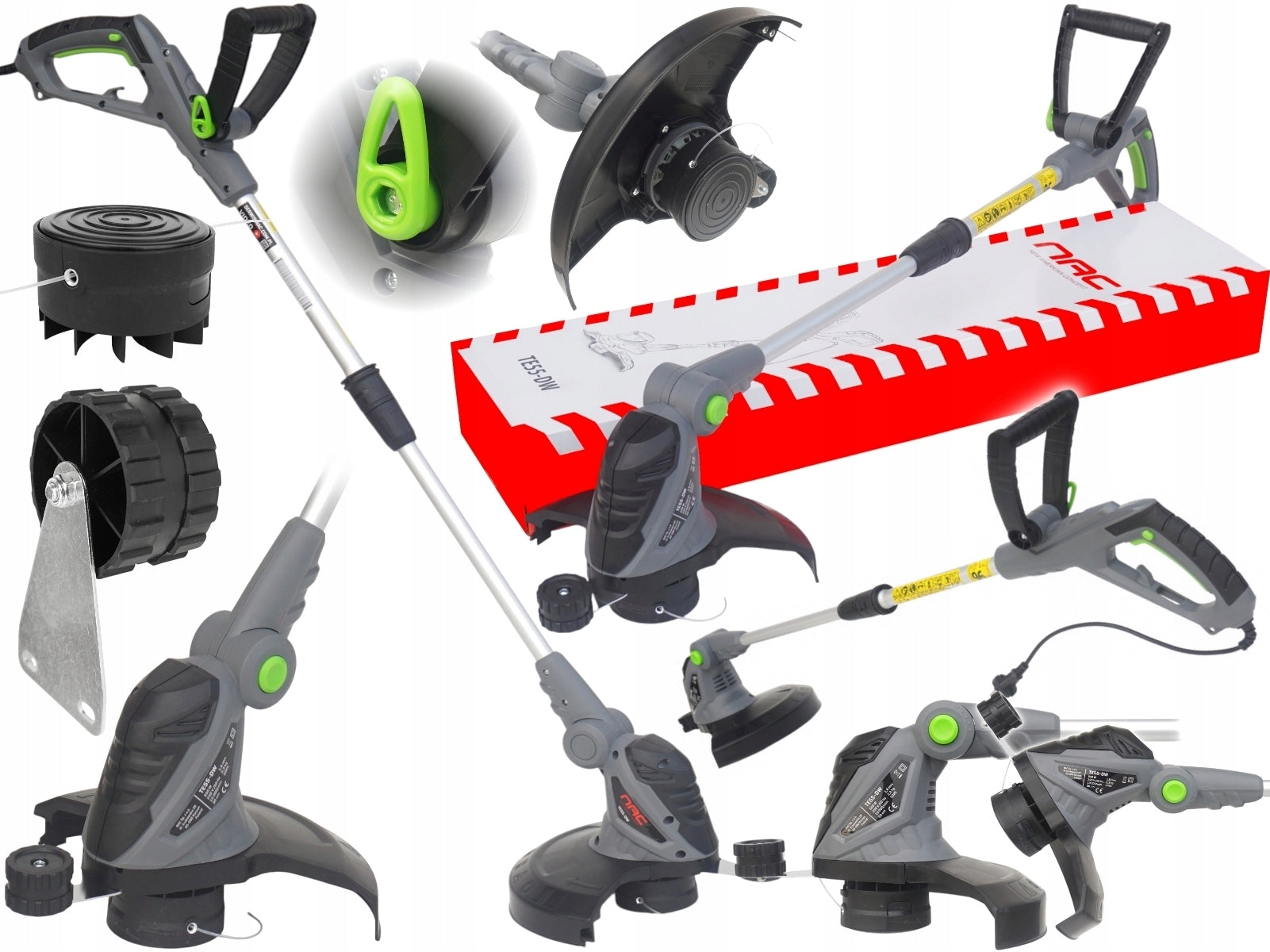 NAC ELECTRIC SCYTHE TRIMMER TE55-DW 550W STRONG LINE HEAD