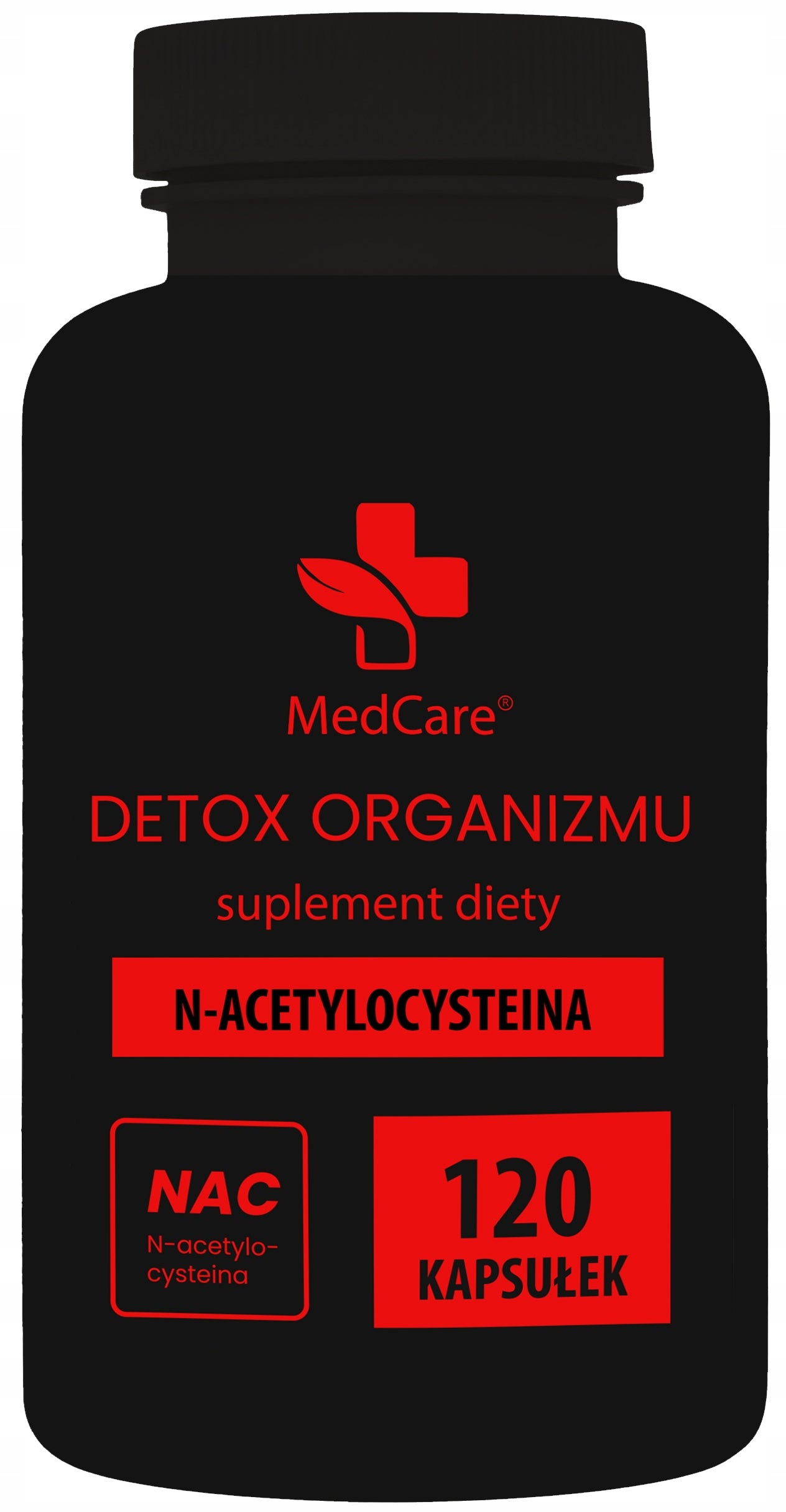 NAC N-acetylcysteine 600 mg | 120 capsules | Pure without additives