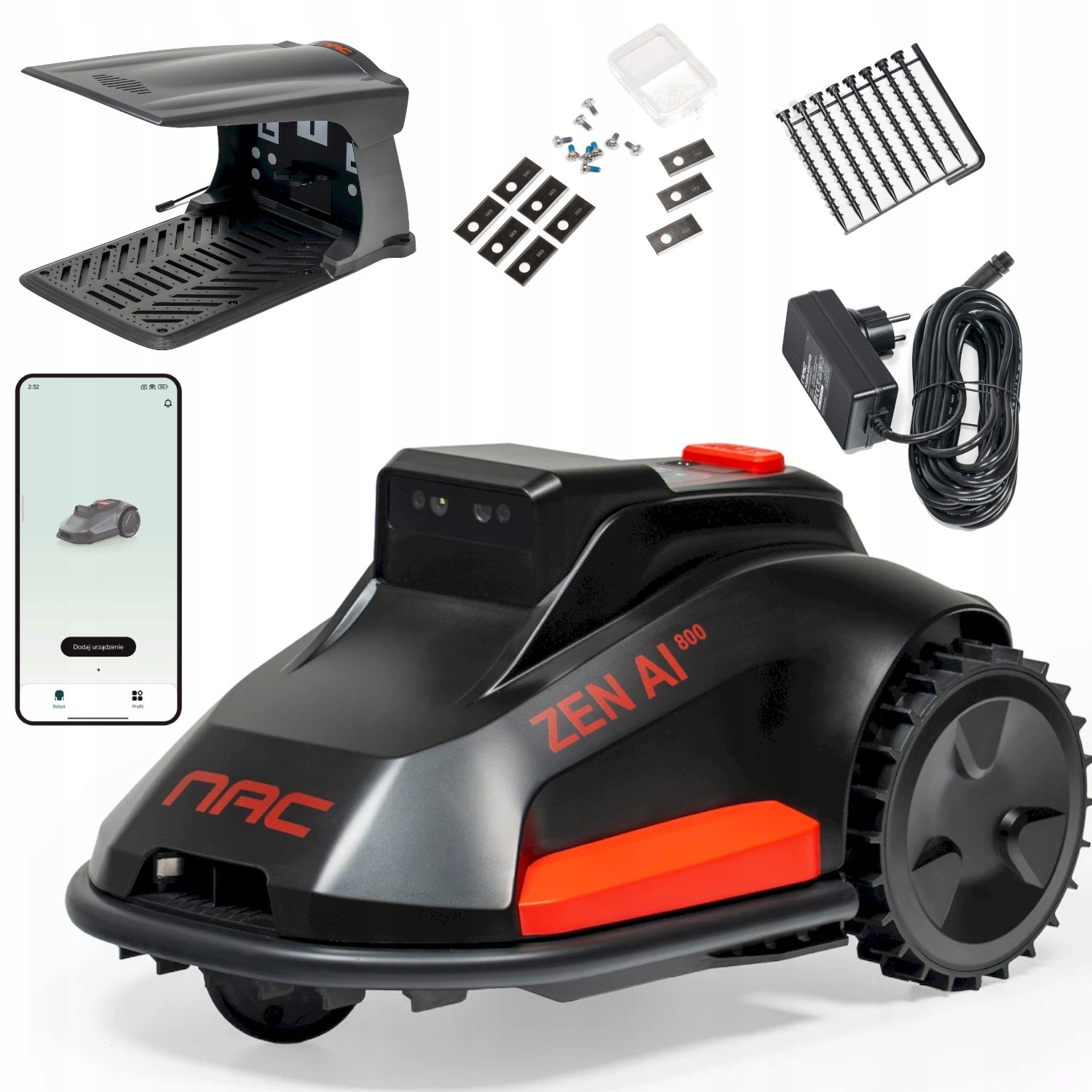 NAC ZEN AI Robot 800 m2 Ready Set Artificial Intelligence AI