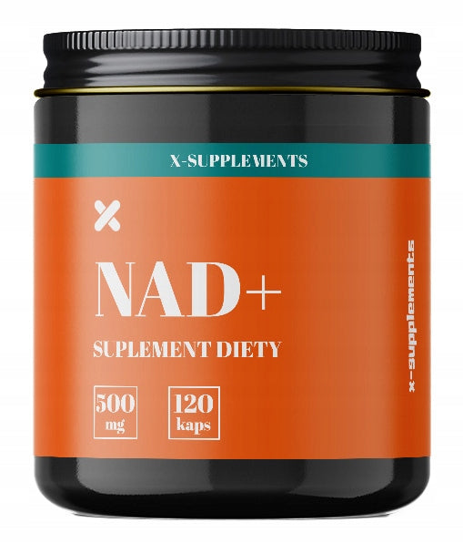 NAD+ 500 mg 120 vegetable capsules - dietary supplement
