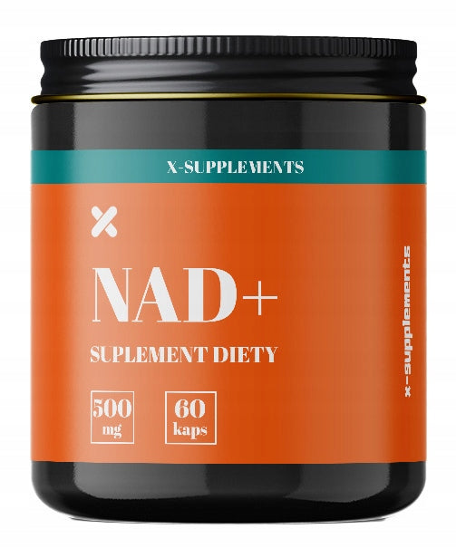 NAD+ 500 mg 60 vegetable capsules - dietary supplement