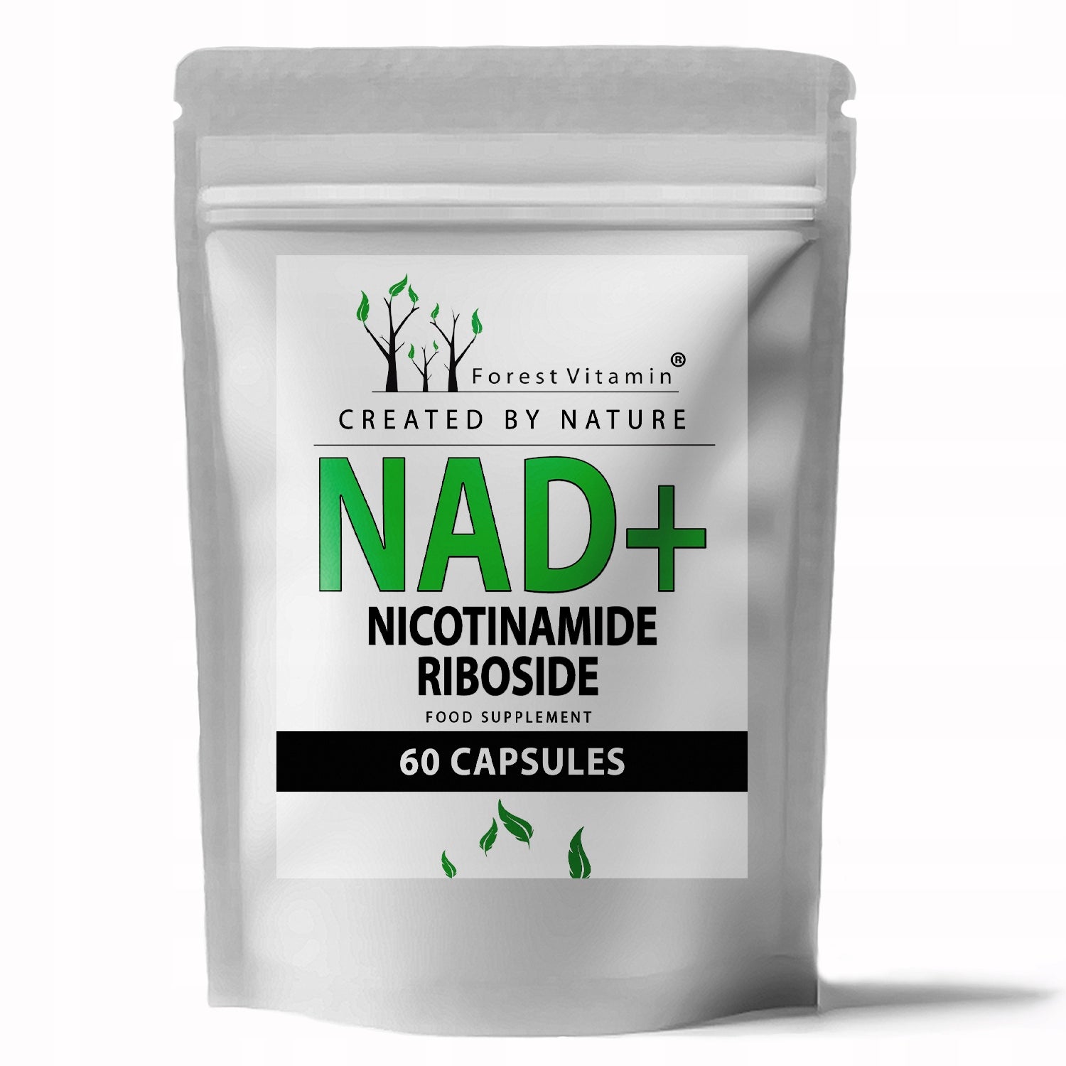 NAD+ 60caps Mitochondrial Biogenesis Energy Nicotinamide Riboside CELLS Brand Forest Vitamin