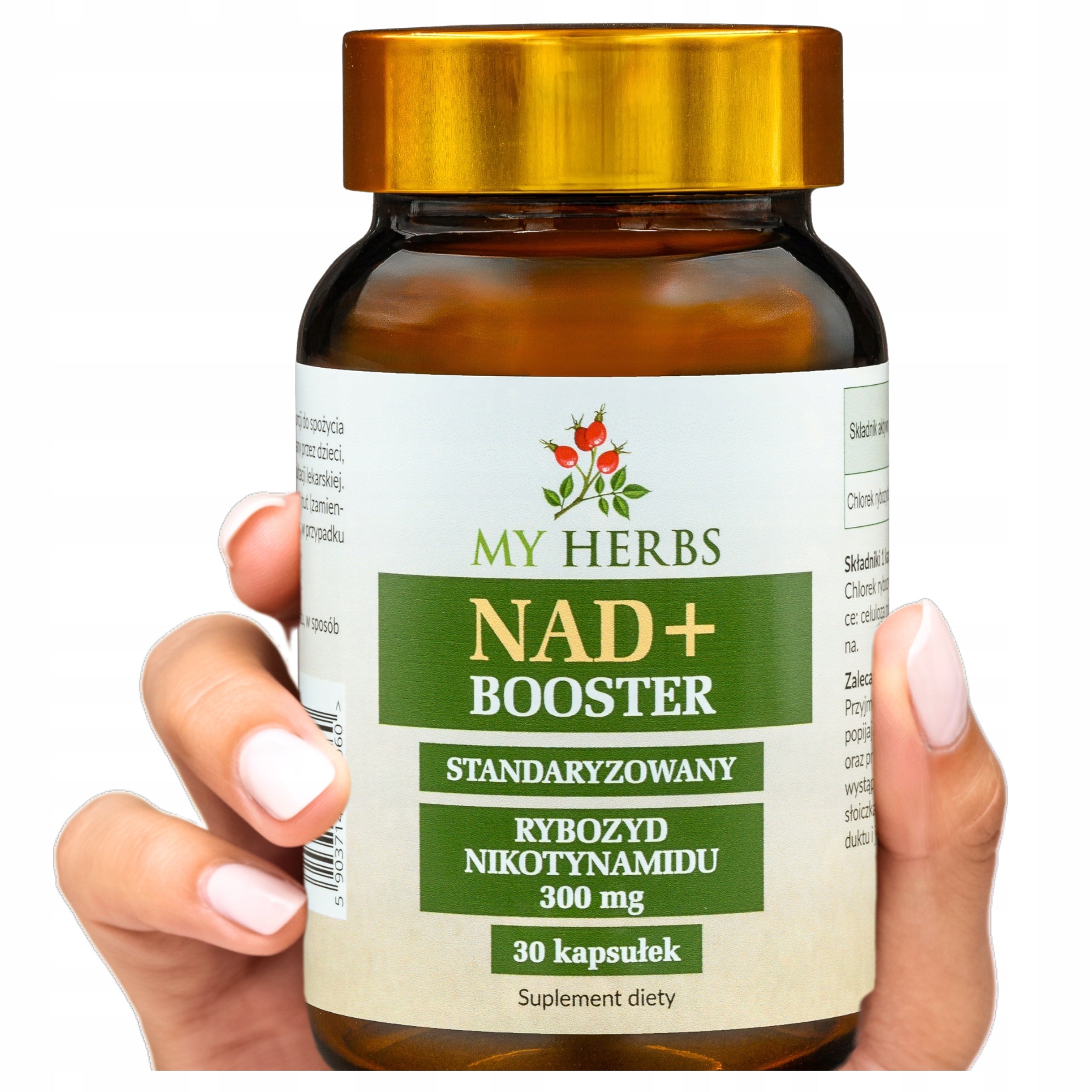 NAD+ Booster Nicotinamide riboside 300mg 30 kaps. regeneration