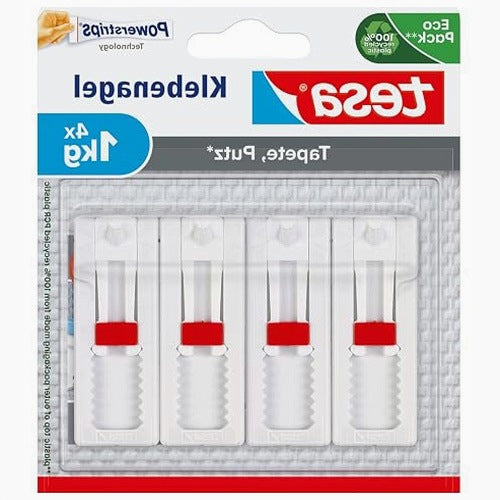 NAIL SELF-ADHESIVE POWERSTRIPS WHITE WALL HOOK FOR DELICATE TRUSTS