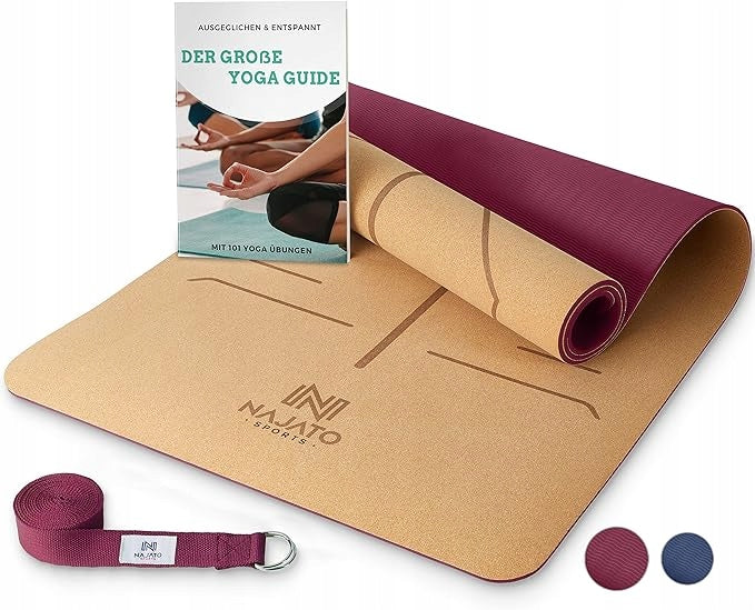 NAJATO gymnastic mat 183 cm x 65 cm for exercise