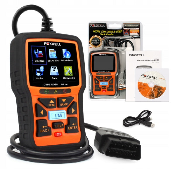 Codeleser Foxwell NT301 OBD2/EOBD 