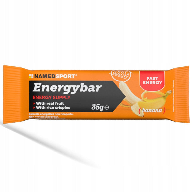 NAMEDSPORT Energybar 35g ENERGY BAR EASILY DIGESTIBLE CARBOHYDRATES Expiration date at least six months from the date of purchase
