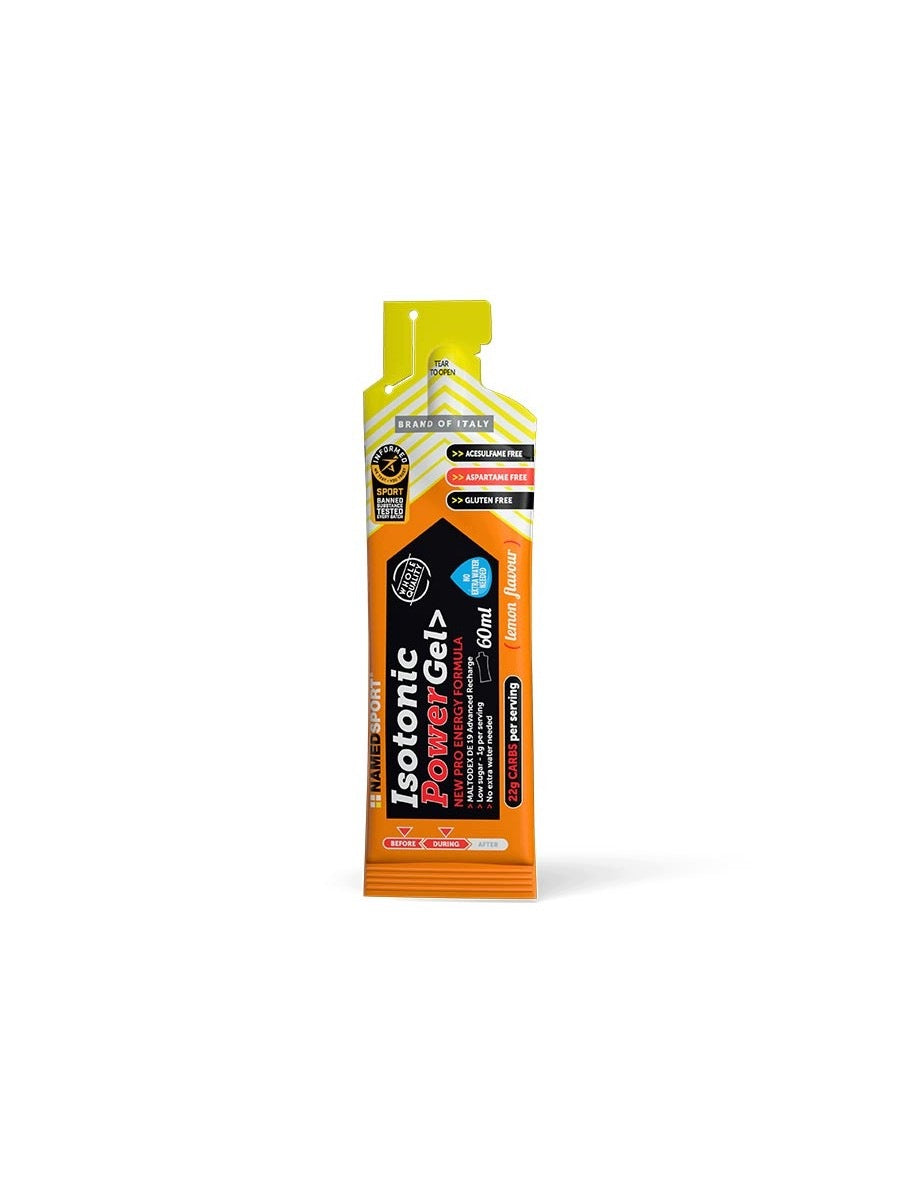 NAMEDSPORT ISOTONIC POWER GEL LEMON 60ML ISOTONIC ENERGY GEL