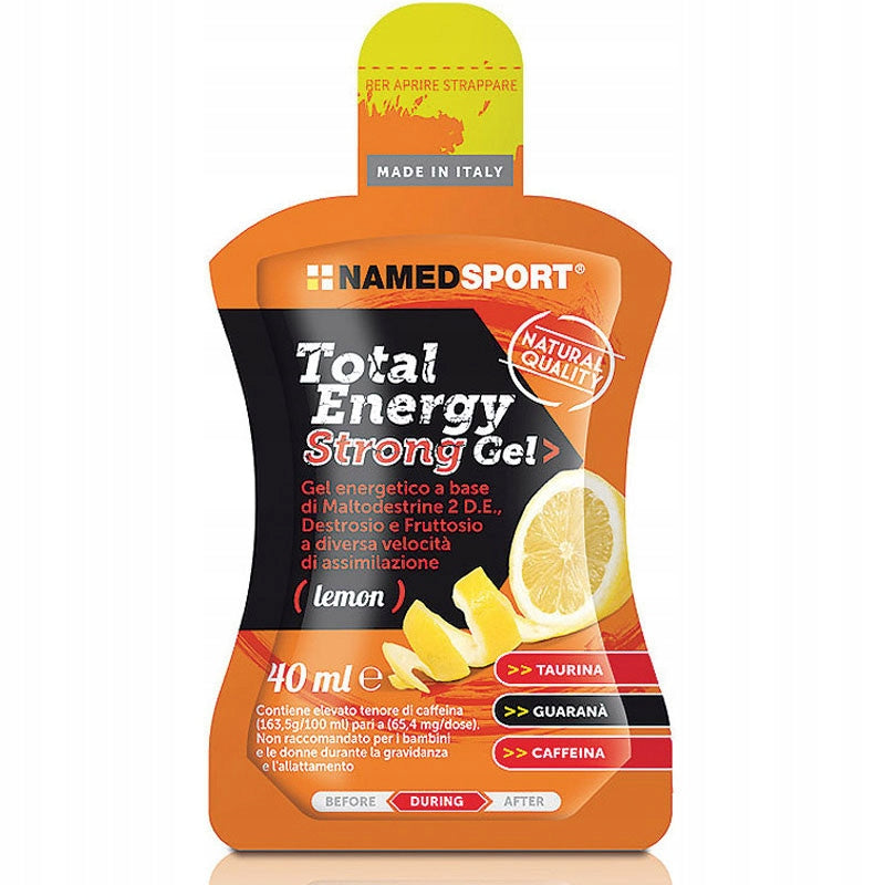 NAMEDSPORT Total Energy Strong Gel 40ml ZEL ENERGY WITH CAFFEINE GUARANA