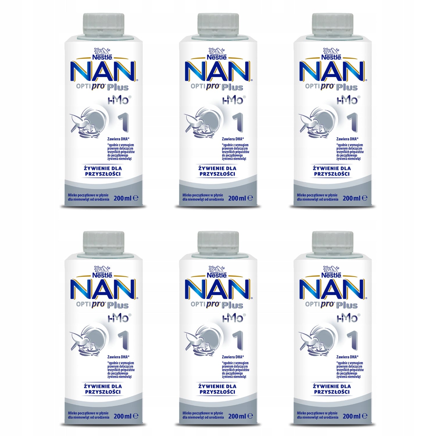 NAN OPTIPRO Plus 1 HMO Initial liquid milk for infants from birth Brand NAN