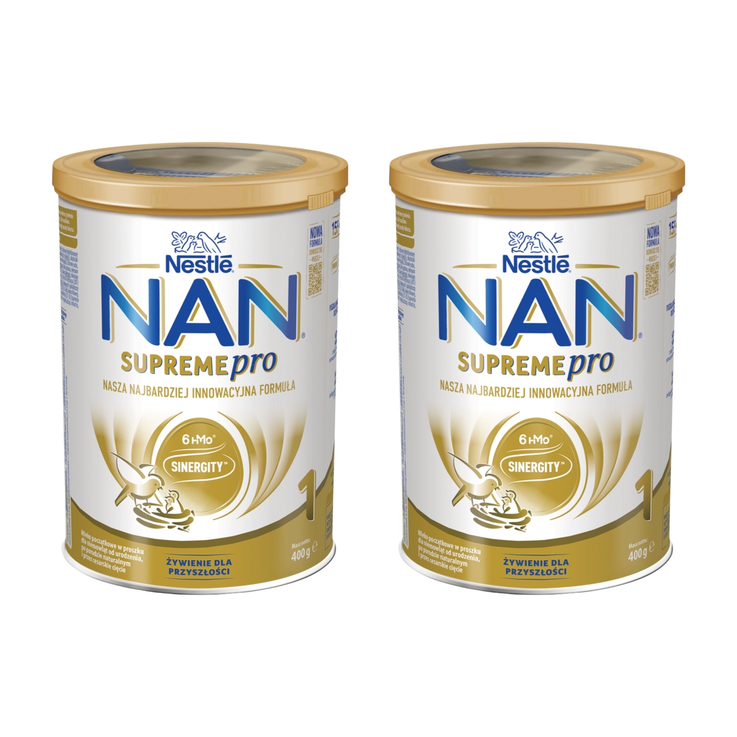 NAN SUPREMEPRO 1 Initial milk powder for infants from birth 2x