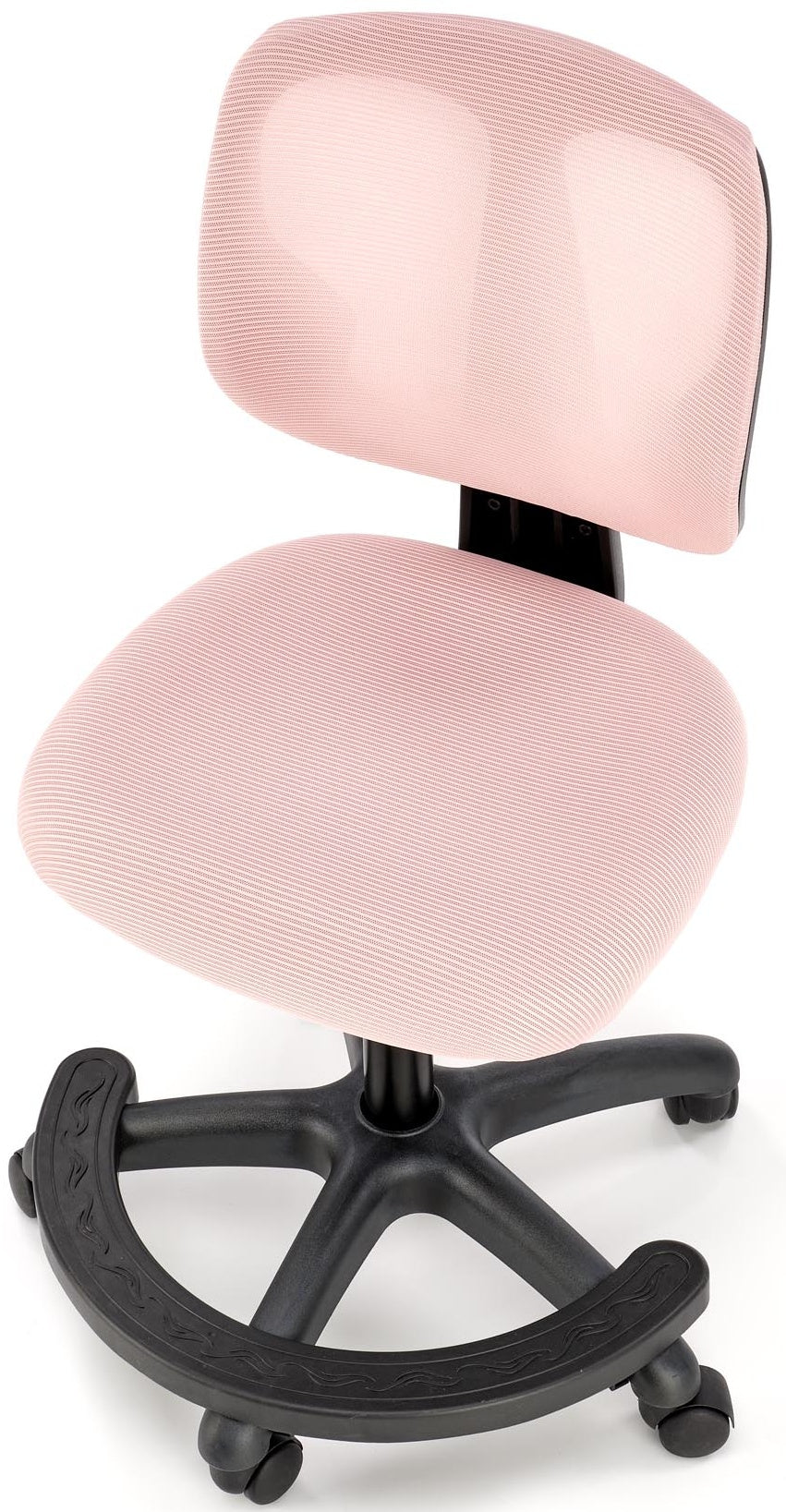 NANI Desk Chair Pink Swivel Adjustable Mesh Youth Chair