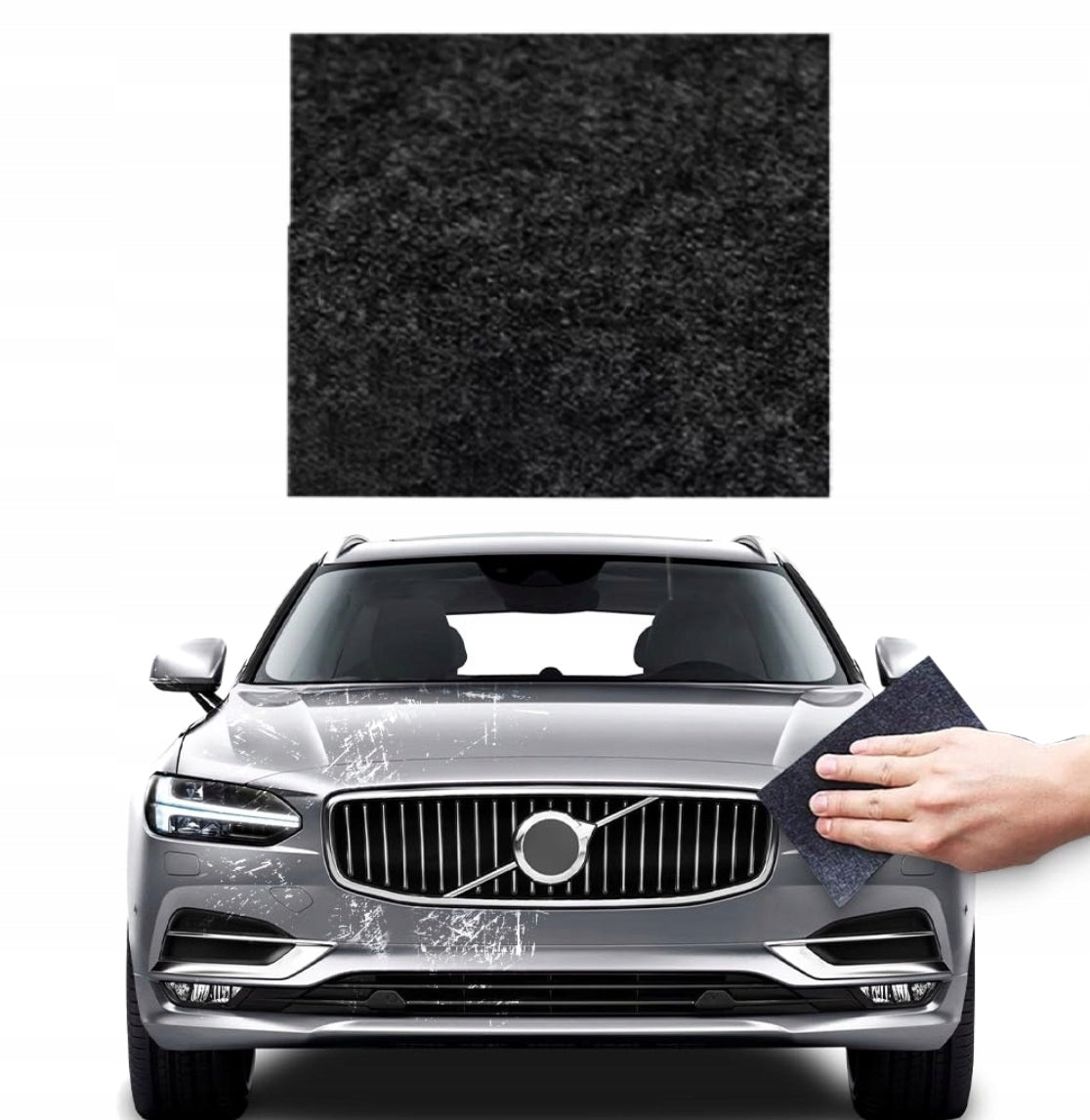 NANO CLOTH FOR REMOVING SCRATCHES REPAIR FROM THE CAR OF THE VEHICLE