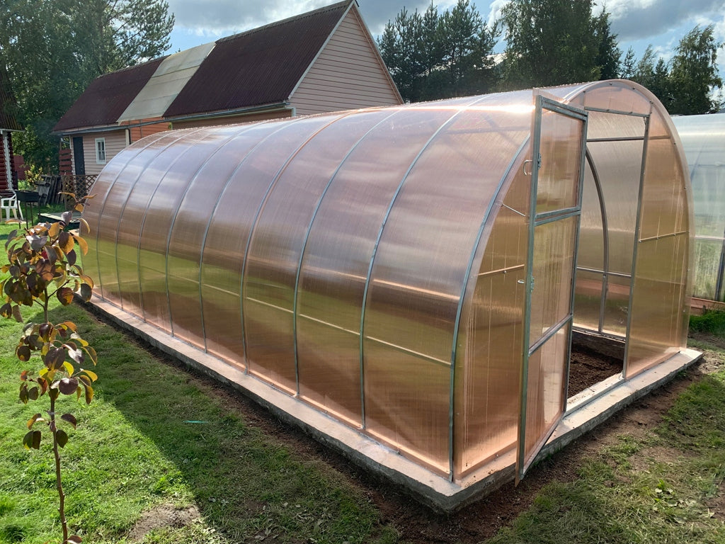 NANO LUX Greenhouse polycarbonate 3x4 6mm 40x20 Width 3 m