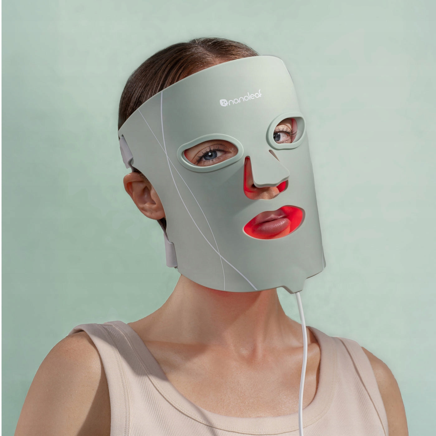 NANOLEAF Face Mask for Light Therapy LED Light Therapy Face Mask Packaging status original