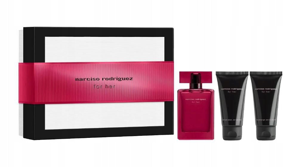 NARCISO RODRIGUEZ - GIFT SET - FOR HER EDP INTENSE 50 ML + BODY LOTION 50 ML +