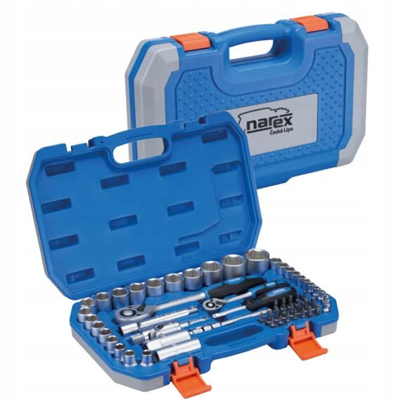 NAREX gola sada SH 60-1412 1/2"+1/4" 60-dílná, Industrial