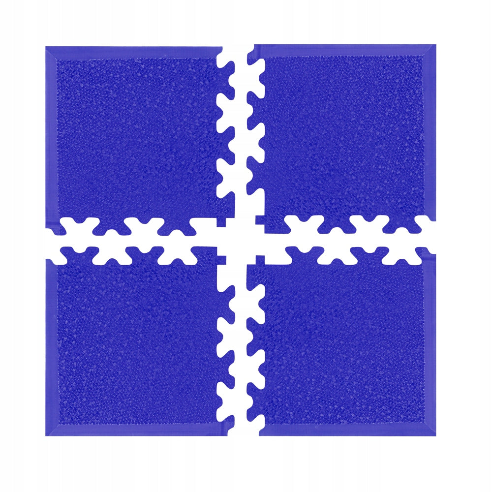 Eckteile für Faltcover, blau, 4 Stk. 